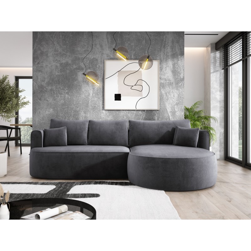 Fiore L Free-standing Right-Hand Corner Sofa in Salvador 15 Fabric - Versailles Collection Fiore L Free-standing Right-Hand Corner Sofa in Salvador 15 Fabric - Versailles Collection