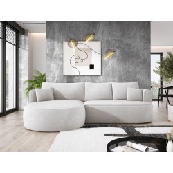 Fiore L Free-Standing Right-Handed Corner Sofa in Memphis 02 Fabric by Wersal Fiore L Free-Standing Right-Handed Corner Sofa in Memphis 02 Fabric by Wersal