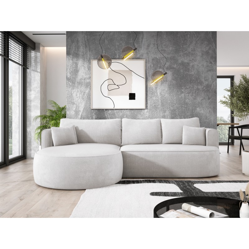 Fiore L Free-Standing Right-Handed Corner Sofa in Memphis 02 Fabric by Wersal Fiore L Free-Standing Right-Handed Corner Sofa in Memphis 02 Fabric by Wersal