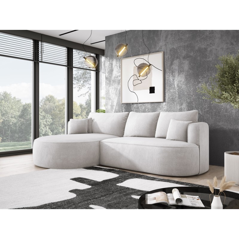 Fiore L Free-Standing Right-Handed Corner Sofa in Memphis 02 Fabric by Wersal Fiore L Free-Standing Right-Handed Corner Sofa in Memphis 02 Fabric by Wersal