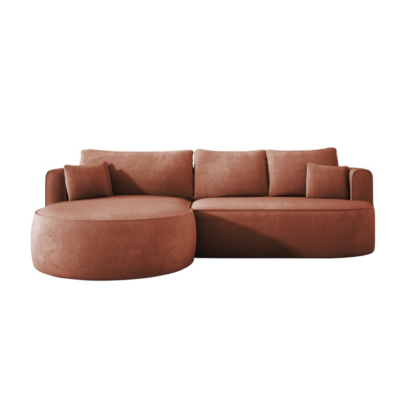 Fiore L Free-Standing Right-Sided Corner Sofa in Memphis 09 Fabric - Versailles Edition Fiore L Free-Standing Right-Sided Corner Sofa in Memphis 09 Fabric - Versailles Edition