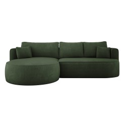 Fiore L Free-standing Right Corner Sofa in Memphis 12 Fabric by Wersal