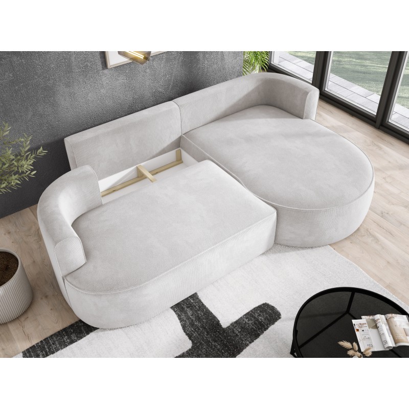 Fiore L Free-standing Right-Sided Corner Sofa in Memphis 02 Fabric by WERSAL Fiore L Free-standing Right-Sided Corner Sofa in Memphis 02 Fabric by WERSAL