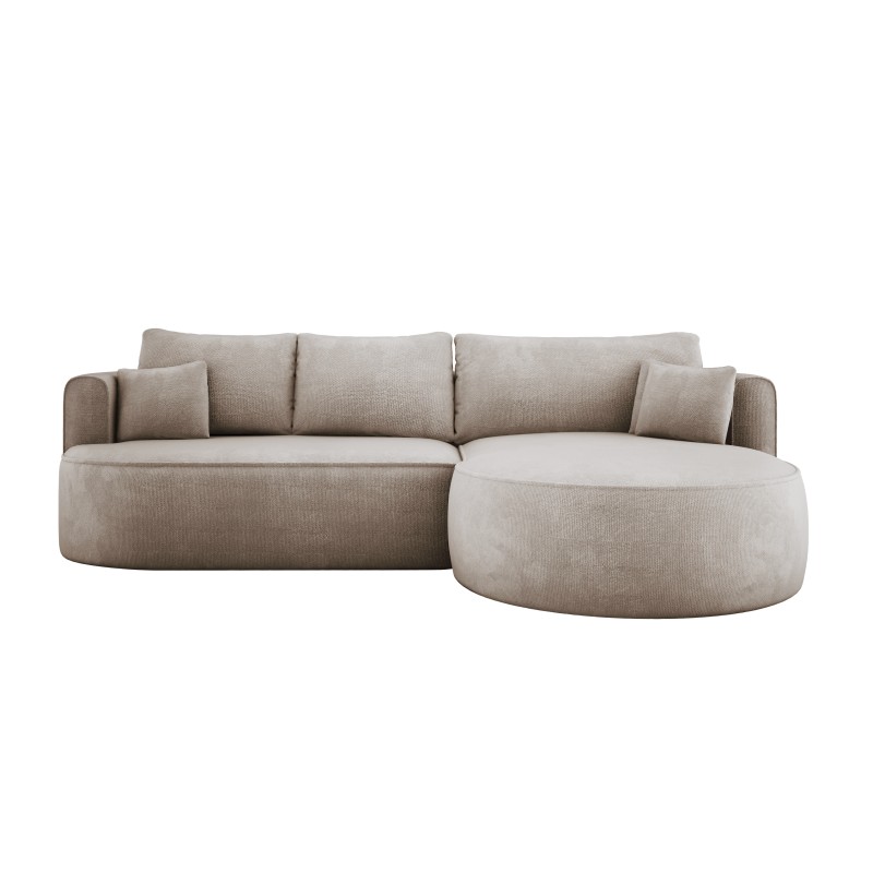 FIORE L Corner Standalone Left-Facing Fabric Sofa in Memphis 05 Versailles FIORE L Corner Standalone Left-Facing Fabric Sofa in Memphis 05 Versailles