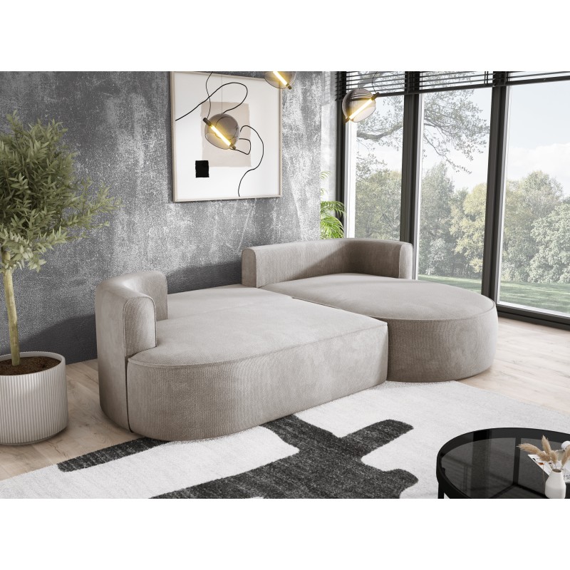 FIORE L Corner Standalone Left-Facing Fabric Sofa in Memphis 05 Versailles FIORE L Corner Standalone Left-Facing Fabric Sofa in Memphis 05 Versailles