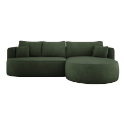 Fiore L Free-Standing Left-Sided Corner Sofa in Memphis 12 Fabric by Wersal
