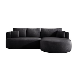 FIORE L Left-Facing Free-Standing Corner Sofa in Memphis 20 Fabric - VERSAILLES Edition