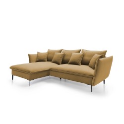 "GLOSS Left-Handed Corner Sofa Bed with Free-Standing Cushion Set in RIVIERA 61 Burgundy Fabric" "GLOSS Left-Handed Corner Sofa Bed with Free-Standing Cushion Set in RIVIERA 61 Burgundy Fabric"