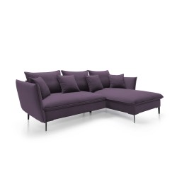 GLOSS Right-Hand Corner Sofa Bed with Standalone Cushion Set, RIVIERA 76 Mint Fabric GLOSS Right-Hand Corner Sofa Bed with Standalone Cushion Set, RIVIERA 76 Mint Fabric