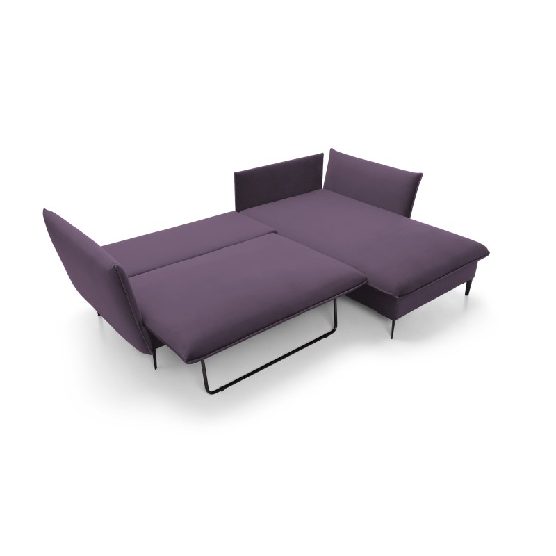 GLOSS Right-Hand Corner Sofa Bed with Standalone Cushion Set, RIVIERA 76 Mint Fabric GLOSS Right-Hand Corner Sofa Bed with Standalone Cushion Set, RIVIERA 76 Mint Fabric