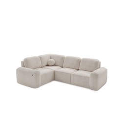 Narożnik Monaco II z funkcją spania w tkaninie Welur, Velo 627 - elegancja i funkcjonalność w jednym Narożnik Monaco II z funkcją spania w tkaninie Welur, Velo 627 - elegancja i funkcjonalność w jednym