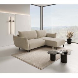 ADEL Right-Handed Free-Standing Corner Sofa in ANTHOLOGY 02 Fabric ADEL Right-Handed Free-Standing Corner Sofa in ANTHOLOGY 02 Fabric
