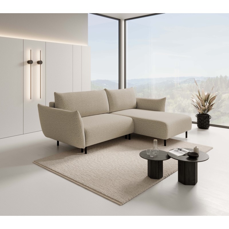 ADEL Right-Handed Free-Standing Corner Sofa in ANTHOLOGY 02 Fabric ADEL Right-Handed Free-Standing Corner Sofa in ANTHOLOGY 02 Fabric