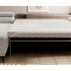 GANDI 120 Left-Handed Corner Sofa with Italian Mattress System, Salvador 13 Ash Grey Variant by WERSAL GANDI 120 Left-Handed Corner Sofa with Italian Mattress System, Salvador 13 Ash Grey Variant by WERSAL