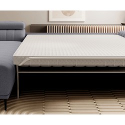 GANDI 140 Left-Handed Corner Sofa with Italian Salvador 15 Mattress System in Dark Grey by WERSAL GANDI 140 Left-Handed Corner Sofa with Italian Salvador 15 Mattress System in Dark Grey by WERSAL
