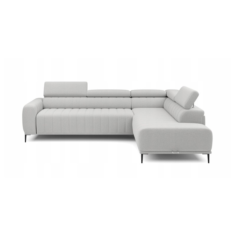 "GANDI 140 Right-Hand Corner Sofa with Italian Mattress System, Salvador 13 Ash Grey Edition by WERSAL" "GANDI 140 Right-Hand Corner Sofa with Italian Mattress System, Salvador 13 Ash Grey Edition by WERSAL"