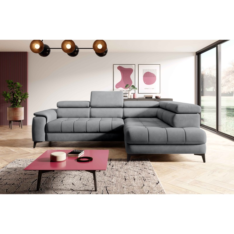 CHIVAS R-Handed Corner Sofa: The Epitome of Class and Comfort CHIVAS R-Handed Corner Sofa: The Epitome of Class and Comfort