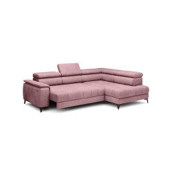 CHIVAS L Right-Hand Corner Sofa with Electric Seat Adjustment, Freestanding Fabric Element 24 VERSAILLES CHIVAS L Right-Hand Corner Sofa with Electric Seat Adjustment, Freestanding Fabric Element 24 VERSAILLES