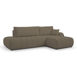 BALOO Right-Handed Free-Standing Corner Unit in LAMBI 24 Fabric