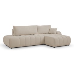 BALOO Right Free-Standing Corner Sofa in LAMBI 07 Fabric