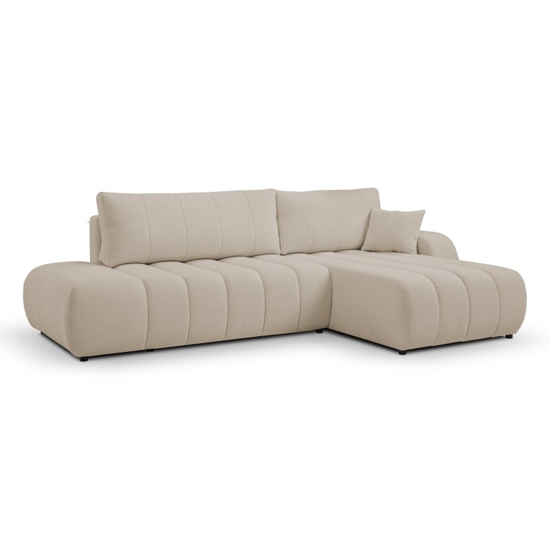 BALOO Right Free-Standing Corner Sofa in LAMBI 07 Fabric BALOO Right Free-Standing Corner Sofa in LAMBI 07 Fabric