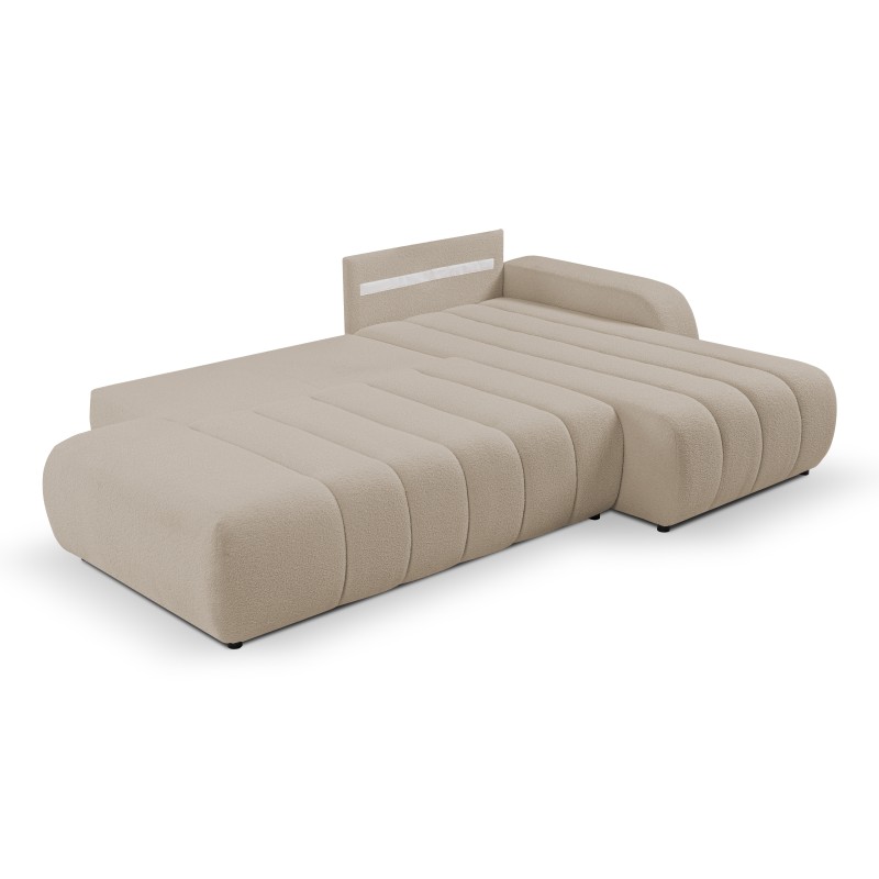 BALOO Right Free-Standing Corner Sofa in LAMBI 07 Fabric BALOO Right Free-Standing Corner Sofa in LAMBI 07 Fabric
