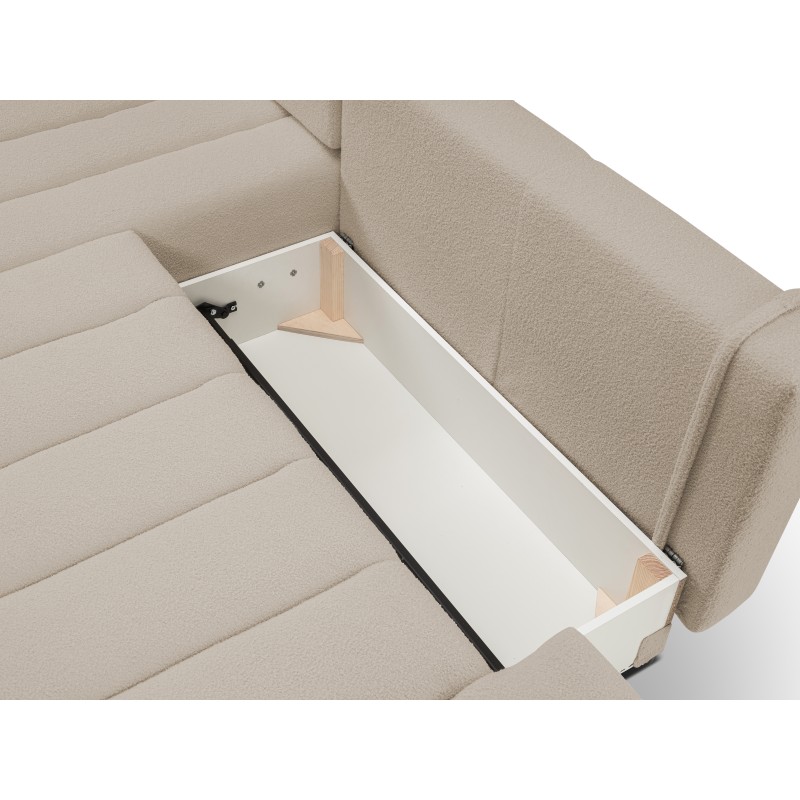 BALOO Right Free-Standing Corner Sofa in LAMBI 07 Fabric BALOO Right Free-Standing Corner Sofa in LAMBI 07 Fabric