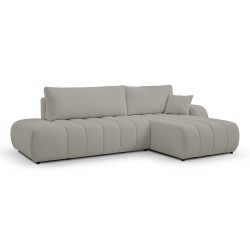 BALOO Free-Standing Right Corner Sofa in LAMBI 13 Fabric