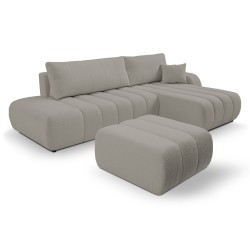 BALOO Free-Standing Right Corner Sofa in LAMBI 13 Fabric BALOO Free-Standing Right Corner Sofa in LAMBI 13 Fabric