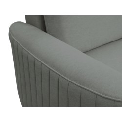 LAREN Modern Corner Sofa with Sleep Function, Bedding Storage, Plastic Legs, Left Side, DARK GRAY, 251x251x85 cm LAREN Modern Corner Sofa with Sleep Function, Bedding Storage, Plastic Legs, Left Side, DARK GRAY, 251x251x85 cm