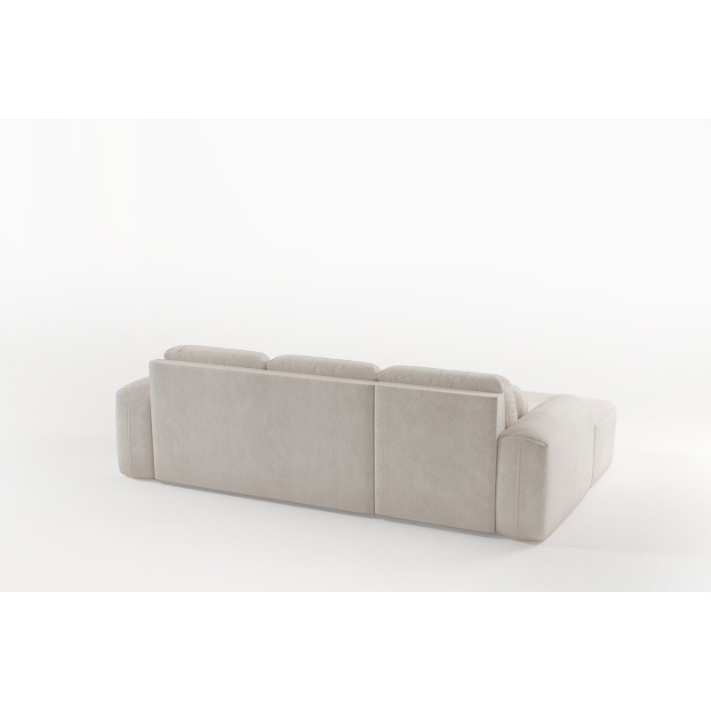 Elegant Monaco I Corner Sofa with Sleeping Function, Upholstered in Velvet Fabric, Velo 621 Elegant Monaco I Corner Sofa with Sleeping Function, Upholstered in Velvet Fabric, Velo 621