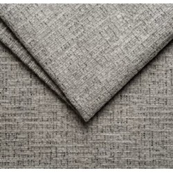 SAVIO Left-Handed Corner Sofa with Electric Adjustment, Freestanding, KANSAS 14 Light Grey Fabric, VERSAILLES Edition SAVIO Left-Handed Corner Sofa with Electric Adjustment, Freestanding, KANSAS 14 Light Grey Fabric, VERSAILLES Edition