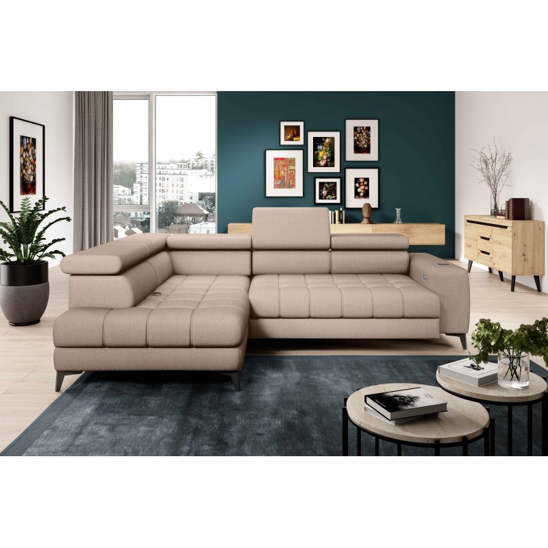 Baggio Left-Handed Corner Sofa with Sleep Function - Versal Baggio Left-Handed Corner Sofa with Sleep Function - Versal
