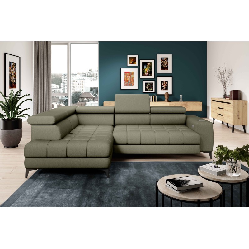Baggio Left-Handed Corner Sofa with Sleep Function | Luxurious Comfort Meets Modern Design Baggio Left-Handed Corner Sofa with Sleep Function | Luxurious Comfort Meets Modern Design