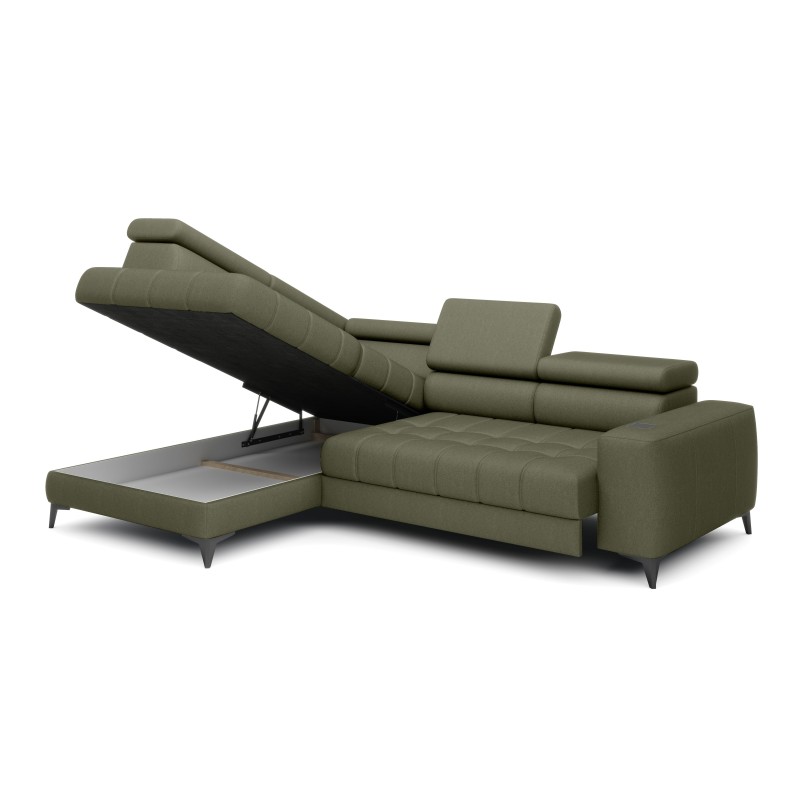 Baggio Left-Handed Corner Sofa with Sleep Function | Luxurious Comfort Meets Modern Design Baggio Left-Handed Corner Sofa with Sleep Function | Luxurious Comfort Meets Modern Design
