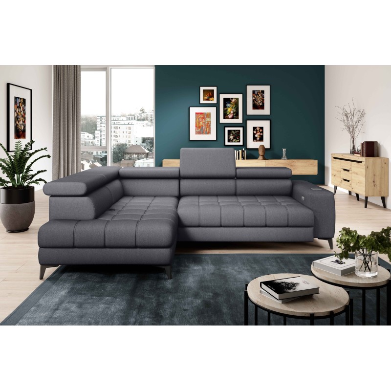 Baggio Left-Hand Corner Sofa with Sleep Function - The Epitome of Elegance, Functionality and Comfort Baggio Left-Hand Corner Sofa with Sleep Function - The Epitome of Elegance, Functionality and Comfort