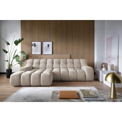 CAMPILIE L Free-standing Left-sided Corner Sofa with Electric Adjustment in Eden 04 Fabric, VERSAILLES Edition CAMPILIE L Free-standing Left-sided Corner Sofa with Electric Adjustment in Eden 04 Fabric, VERSAILLES Edition