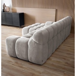CAMPIL L Freestanding Left-Hand Corner Sofa with Electric Adjustment in Eden 07 Fabric - VERSAILLES Edition CAMPIL L Freestanding Left-Hand Corner Sofa with Electric Adjustment in Eden 07 Fabric - VERSAILLES Edition
