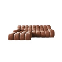 CAMPILLE L Free-Standing Left-Hand Corner with Electric Adjustment in Eden 10 Fabric VERSAILLES