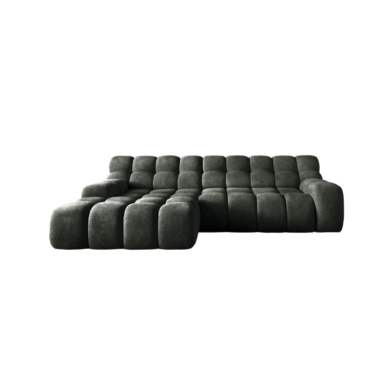 "CAMPILE L Corner Free-Standing Left-Hand Sofa with Electric Adjustment in Eden 12 Fabric WERSAL"