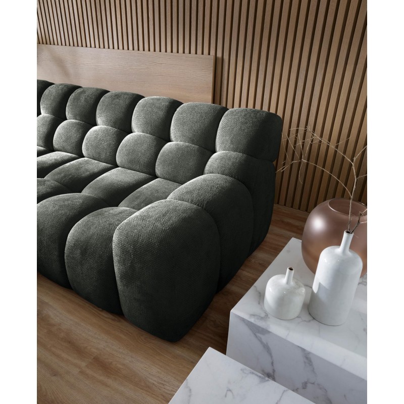 "CAMPILE L Corner Free-Standing Left-Hand Sofa with Electric Adjustment in Eden 12 Fabric WERSAL" "CAMPILE L Corner Free-Standing Left-Hand Sofa with Electric Adjustment in Eden 12 Fabric WERSAL"