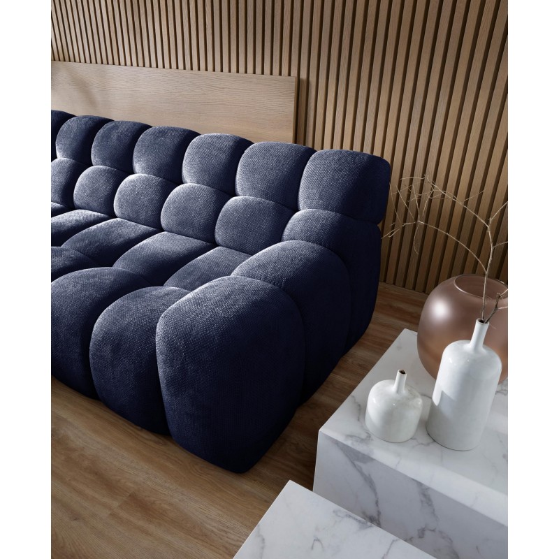 CAMPILE L Free-Standing Left-Hand Corner with Electric Adjustment in Eden 16 Fabric VERSAILLES CAMPILE L Free-Standing Left-Hand Corner with Electric Adjustment in Eden 16 Fabric VERSAILLES