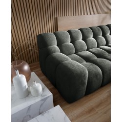 CAMPIL L Free-Standing Right-Hand Corner Sofa with Electric Adjustment in Eden 12 Fabric - VERSAILLES Edition CAMPIL L Free-Standing Right-Hand Corner Sofa with Electric Adjustment in Eden 12 Fabric - VERSAILLES Edition