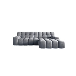 CAMPILE L Free-standing Right-hand Corner with Electric Adjustment in Eden 19 Fabric - VERSAILLES Edition