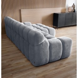 CAMPILE L Free-standing Right-hand Corner with Electric Adjustment in Eden 19 Fabric - VERSAILLES Edition CAMPILE L Free-standing Right-hand Corner with Electric Adjustment in Eden 19 Fabric - VERSAILLES Edition