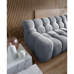 CAMPILE L Free-standing Right-hand Corner with Electric Adjustment in Eden 19 Fabric - VERSAILLES Edition CAMPILE L Free-standing Right-hand Corner with Electric Adjustment in Eden 19 Fabric - VERSAILLES Edition