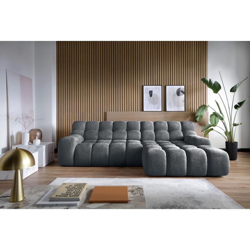 CAMPILLE L Free-Standing Right-Sided Corner Sofa with Electric Adjustment in Eden 20 Fabric from WERSAL CAMPILLE L Free-Standing Right-Sided Corner Sofa with Electric Adjustment in Eden 20 Fabric from WERSAL