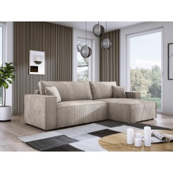 POSO XL Left-Handed Corner Set with Free-Standing Cushions in POSO 02 Fabric by WERSAL POSO XL Left-Handed Corner Set with Free-Standing Cushions in POSO 02 Fabric by WERSAL