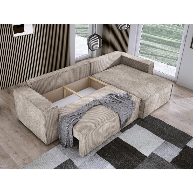 POSO XL Left-Handed Corner Set with Free-Standing Cushions in POSO 02 Fabric by WERSAL POSO XL Left-Handed Corner Set with Free-Standing Cushions in POSO 02 Fabric by WERSAL