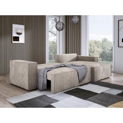 POSO XL Left-Handed Corner Set with Free-Standing Cushions in POSO 02 Fabric by WERSAL POSO XL Left-Handed Corner Set with Free-Standing Cushions in POSO 02 Fabric by WERSAL
